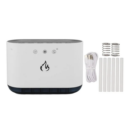 Humidificador efecto fuego llama