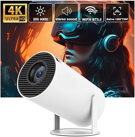 Mini Proyector Led Multimedia 4k Portatil